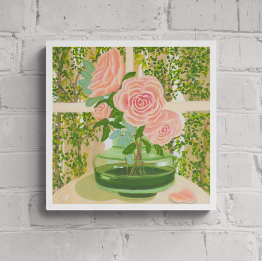 "Garden Roses" | Art Print