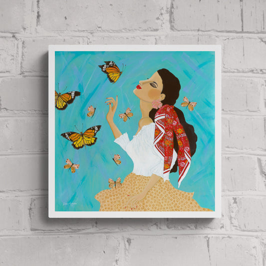 "Gypsy Flutter" | Art Print