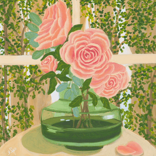 "Garden Roses" | Original Artwork - Sam Horton Studio