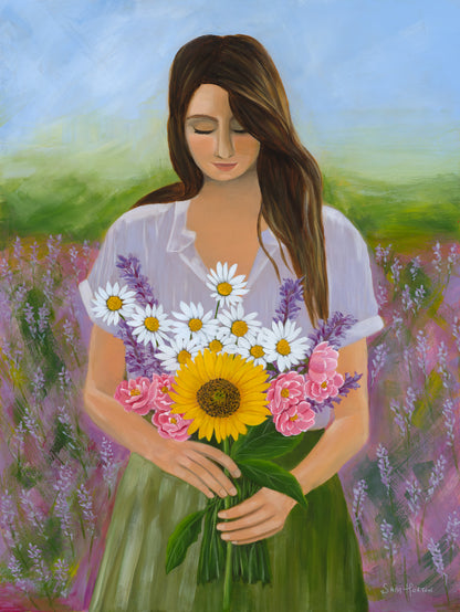 GRATITUDE Original Painting - Sam Horton Studio