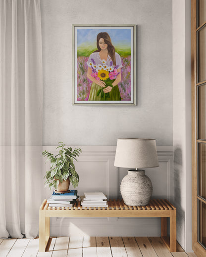 GRATITUDE Original Painting - Sam Horton Studio