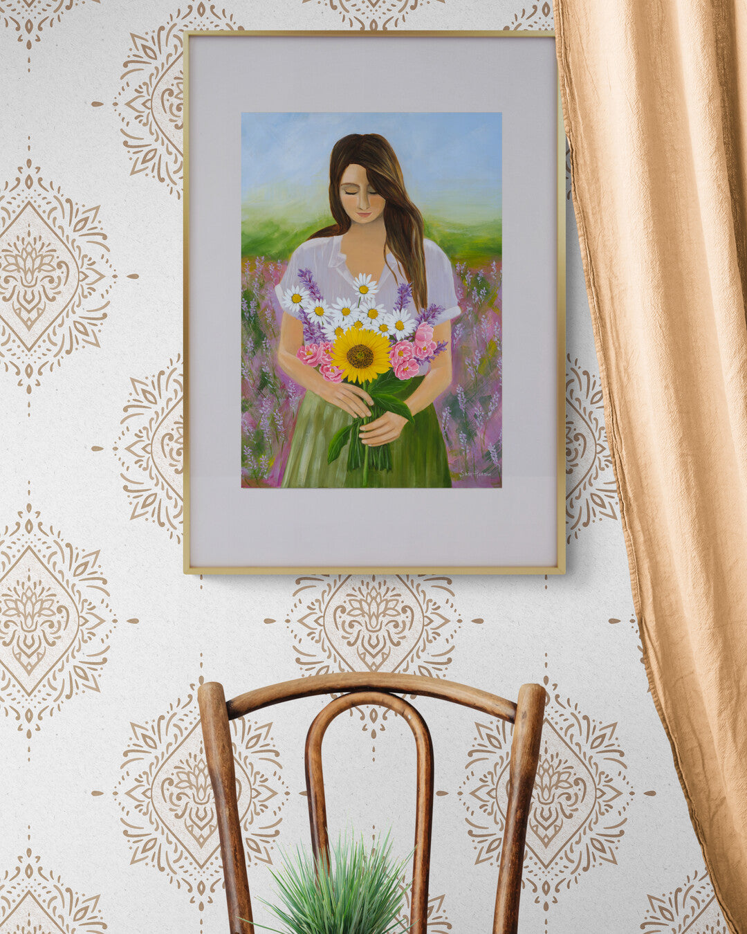 Gratitude *Portrait* Ltd Ed. A3 Paper Print - Sam Horton Studio