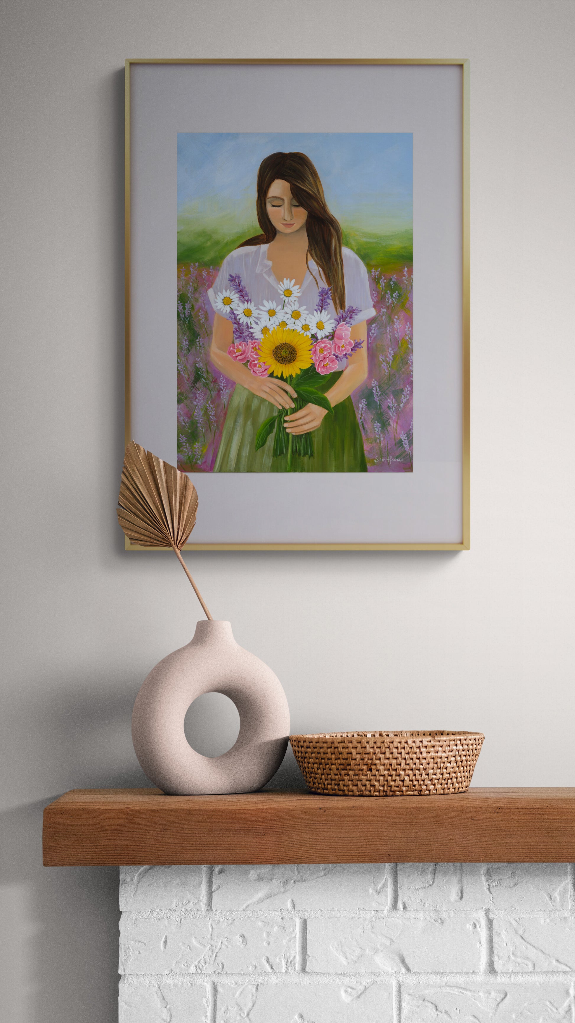 Gratitude *Portrait* Ltd Ed. A3 Paper Print - Sam Horton Studio