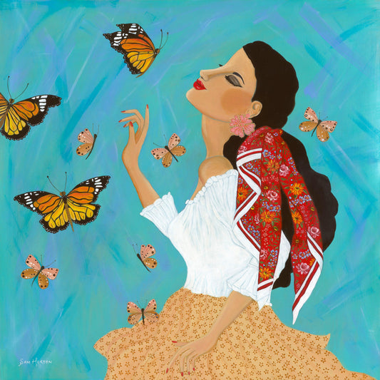 "Gypsy Flutter" | Original Artwork - Sam Horton Studio