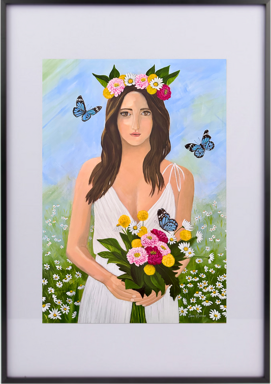Self Love *Portrait* Ltd Ed. A3 Paper Print - Sam Horton Studio