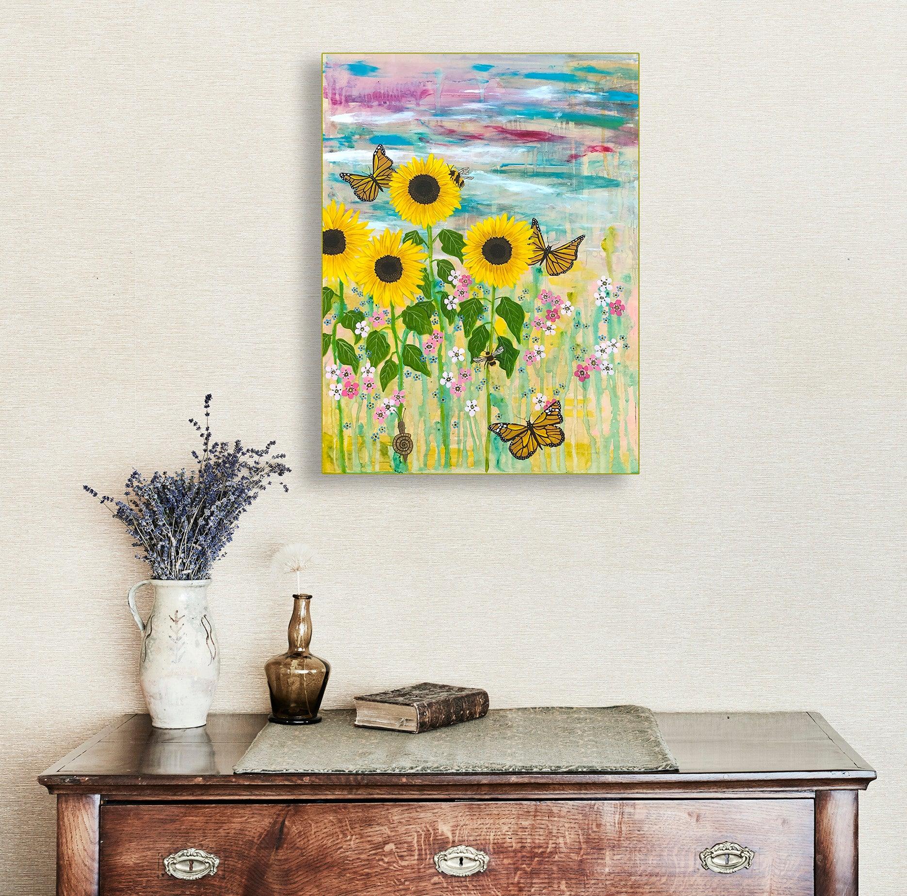 "Sunflower Meadow" | Original Artwork - Sam Horton Studio